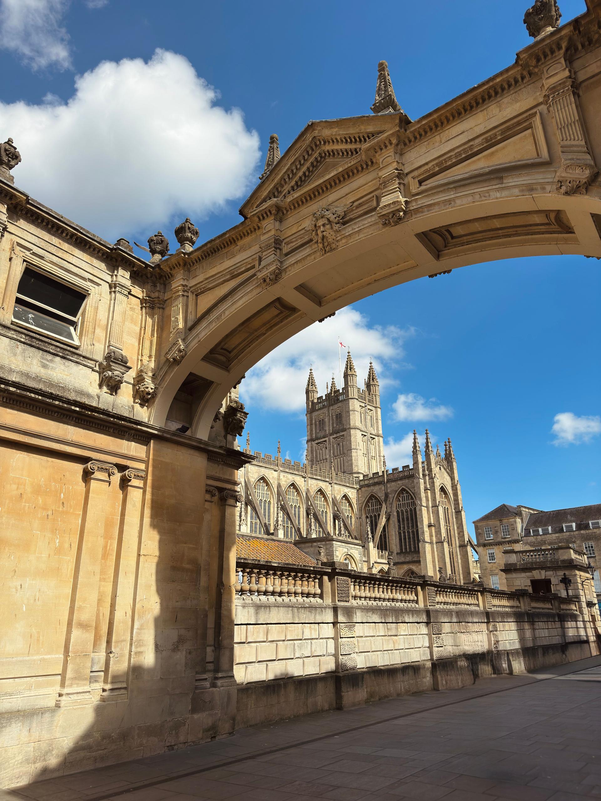 Bath Abbey side view
